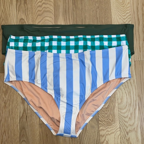 J. Crew bikini bottom bundle 3X NWT - Picture 1 of 10